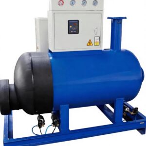 Low pressure drop super energy saving water cooling freeze dryer