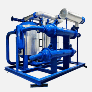 Zero gas loss, low dew point, compression heat recovery model